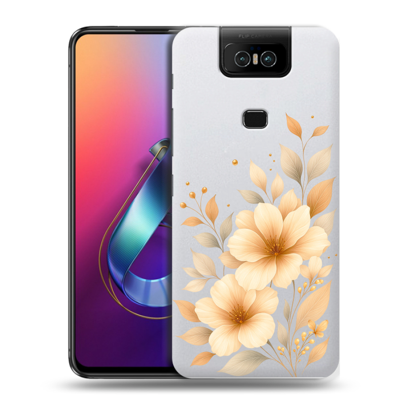 Пластиковый чехол на ASUS ZenFone 6 ZS630KL с принтом для девушки Пластиковый чехол на ASUS ZenFone 6 ZS630KL с принтом для девушки