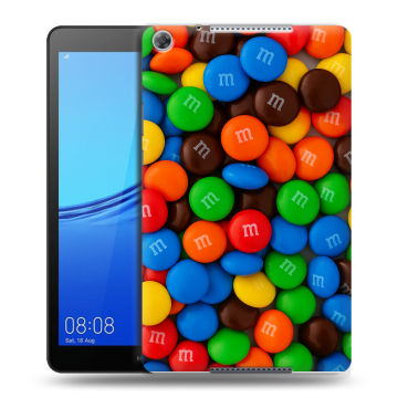 Силиконовый чехол на планшета Huawei MediaPad M5 lite 8 с принтом Конфеты Силиконовый чехол на планшета Huawei MediaPad M5 lite 8 с принтом Конфеты