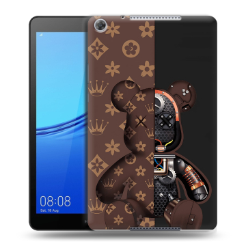 Силиконовый чехол на Huawei MediaPad M5 lite 8 с принтом Луи робот