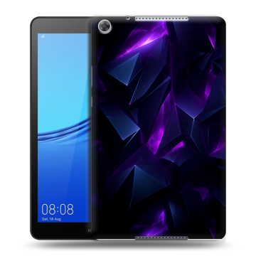 Силиконовый чехол на Huawei MediaPad M5 lite 8 с принтом Абстракиция