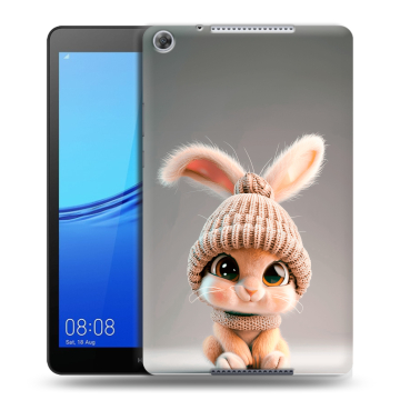Силиконовый чехол на Huawei MediaPad M5 lite 8 с принтом Кролик Силиконовый чехол на Huawei MediaPad M5 lite 8 с принтом Кролик