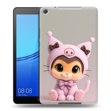Силиконовый чехол на Huawei MediaPad M5 lite 8 с принтом Куроми Kuromi 