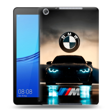 Силиконовый чехол на Huawei MediaPad M5 lite 8 с принтом БМВ BMW Силиконовый чехол на Huawei MediaPad M5 lite 8 с принтом БМВ BMW