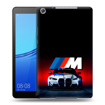Силиконовый чехол на Huawei MediaPad M5 lite 8 с принтом БМВ BMW Силиконовый чехол на Huawei MediaPad M5 lite 8 с принтом БМВ BMW