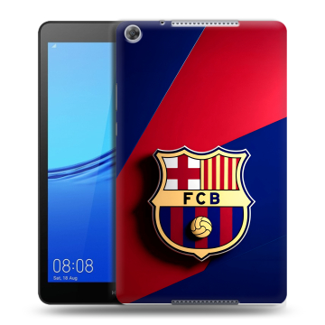 Силиконовый чехол на Huawei MediaPad M5 lite 8 с принтом Барселона Barcelona Силиконовый чехол на Huawei MediaPad M5 lite 8 с принтом Барселона Barcelona