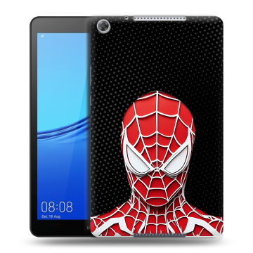 Силиконовый чехол на Huawei MediaPad M5 lite 8 с принтом человек паук spiderman Силиконовый чехол на Huawei MediaPad M5 lite 8 с принтом человек паук spiderman