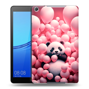 Силиконовый чехол на Huawei MediaPad M5 lite 8 с принтом Панда Силиконовый чехол на Huawei MediaPad M5 lite 8 с принтом Панда