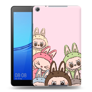 Силиконовый чехол на Huawei MediaPad M5 lite 8 с принтом Лабубу Силиконовый чехол на Huawei MediaPad M5 lite 8 с принтом Лабубу