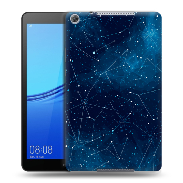 Силиконовый чехол на Huawei MediaPad M5 lite 8 с принтом Космос звезды Силиконовый чехол на Huawei MediaPad M5 lite 8 с принтом Космос звезды