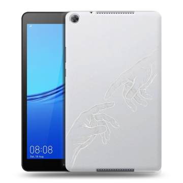 Силиконовый чехол на Huawei MediaPad M5 lite 8 с принтом Сотворение мира Силиконовый чехол на Huawei MediaPad M5 lite 8 с принтом Сотворение мира
