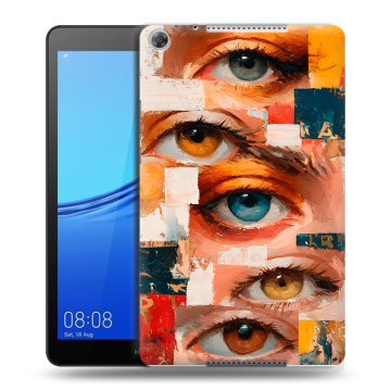 Силиконовый чехол на Huawei MediaPad M5 lite 8 с принтом Модный принт Силиконовый чехол на Huawei MediaPad M5 lite 8 с принтом Модный принт