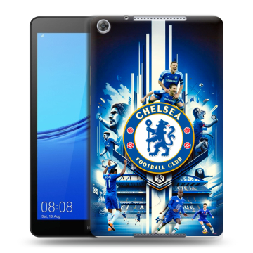Силиконовый чехол на Huawei MediaPad M5 lite 8 с принтом Chelsea Челси