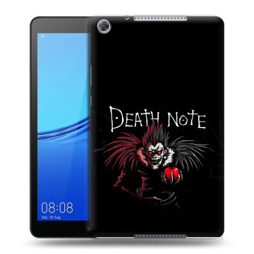 Силиконовый чехол на Huawei MediaPad M5 lite 8 с принтом Death note Тетрадь смерти Силиконовый чехол на Huawei MediaPad M5 lite 8 с принтом Death note Тетрадь смерти