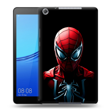 Силиконовый чехол на Huawei MediaPad M5 lite 8 с принтом Spiderman Человек паук