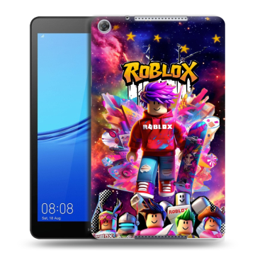 Силиконовый чехол на Huawei MediaPad M5 lite 8 с принтом Roblox Роблокс Силиконовый чехол на Huawei MediaPad M5 lite 8 с принтом Roblox Роблокс