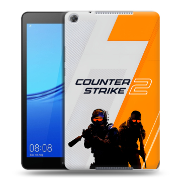 Силиконовый чехол на Huawei MediaPad M5 lite 8 с принтом Counter Strike