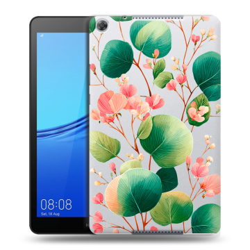 Силиконовый чехол на Huawei MediaPad M5 lite 8 с принтом женский