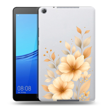 Силиконовый чехол на Huawei MediaPad M5 lite 8 с принтом для девушки
