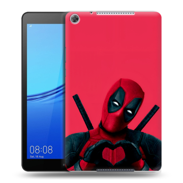Силиконовый чехол на Huawei MediaPad M5 lite 8 с принтом Дедпул Deadpool Силиконовый чехол на Huawei MediaPad M5 lite 8 с принтом Дедпул Deadpool
