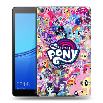 Силиконовый чехол на Huawei MediaPad M5 lite 8 с принтом My little pony Дружба чудо Силиконовый чехол на Huawei MediaPad M5 lite 8 с принтом My little pony Дружба чудо