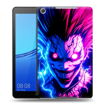Силиконовый чехол на Huawei MediaPad M5 lite 8 с принтом Death note Тетрадь смерти