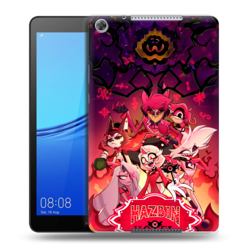 Силиконовый чехол на Huawei MediaPad M5 lite 8 с принтом Hazbin Hotel Отель Хазбин Силиконовый чехол на Huawei MediaPad M5 lite 8 с принтом Hazbin Hotel Отель Хазбин