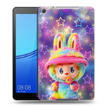 Силиконовый чехол на Huawei MediaPad M5 lite 8 с принтом Labubu Лабубу