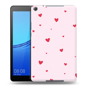 Силиконовый чехол на Huawei MediaPad M5 lite 8 с принтом для девочек