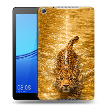 Силиконовый чехол на Huawei MediaPad M5 lite 8 с принтом женский