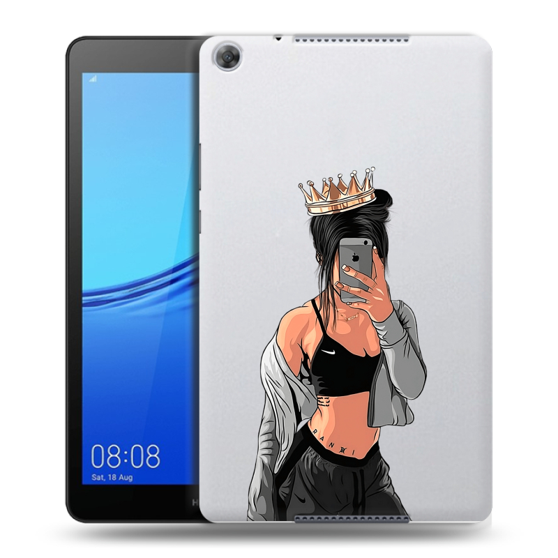 Силиконовый чехол на Huawei MediaPad M5 lite 8 с принтом Женские принты Силиконовый чехол на Huawei MediaPad M5 lite 8 с принтом Женские принты