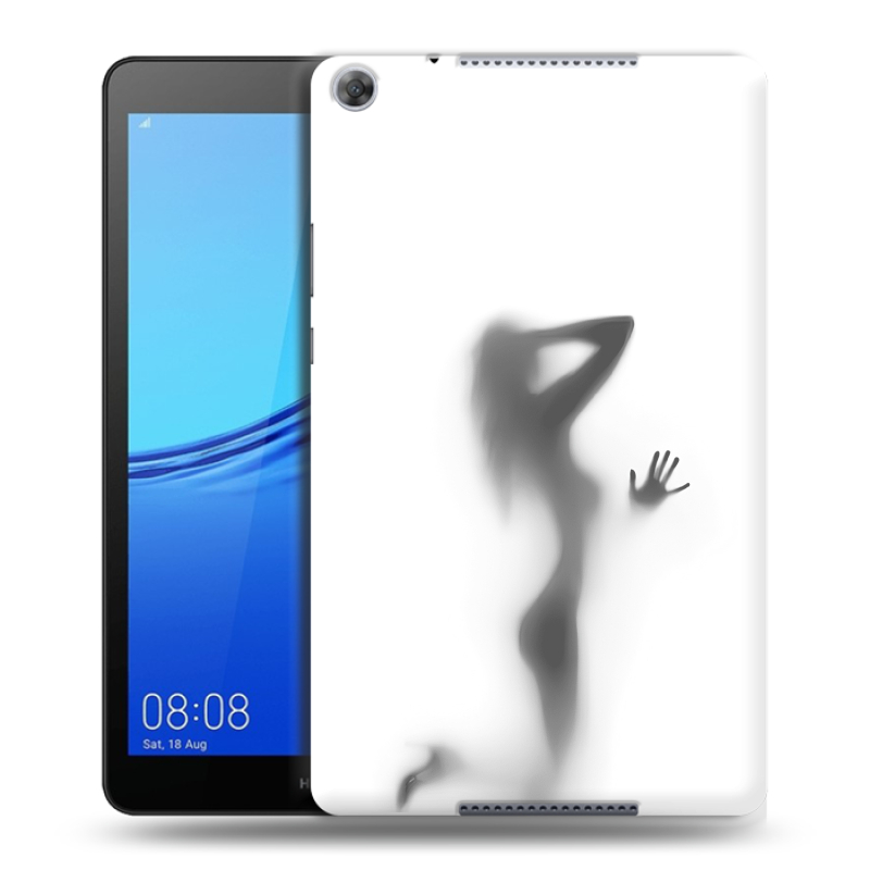 Силиконовый чехол на планшета Huawei MediaPad M5 lite 8 с принтом Силуэт Силиконовый чехол на планшета Huawei MediaPad M5 lite 8 с принтом Силуэт