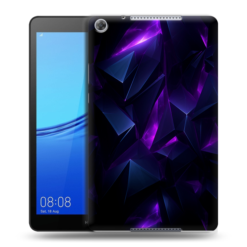 Силиконовый чехол на Huawei MediaPad M5 lite 8 с принтом Абстракиция Силиконовый чехол на Huawei MediaPad M5 lite 8 с принтом Абстракиция