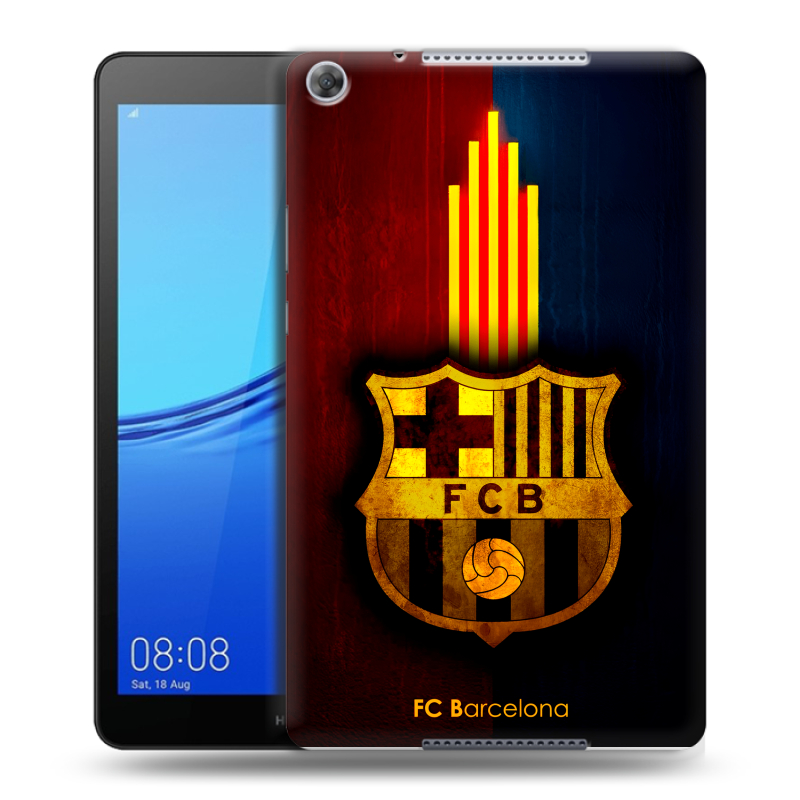 Силиконовый чехол на Huawei MediaPad M5 lite 8 с принтом Барселона Barcelona Силиконовый чехол на Huawei MediaPad M5 lite 8 с принтом Барселона Barcelona