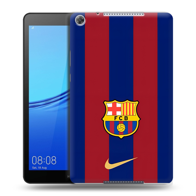 Силиконовый чехол на Huawei MediaPad M5 lite 8 с принтом Барселона Barcelona Силиконовый чехол на Huawei MediaPad M5 lite 8 с принтом Барселона Barcelona