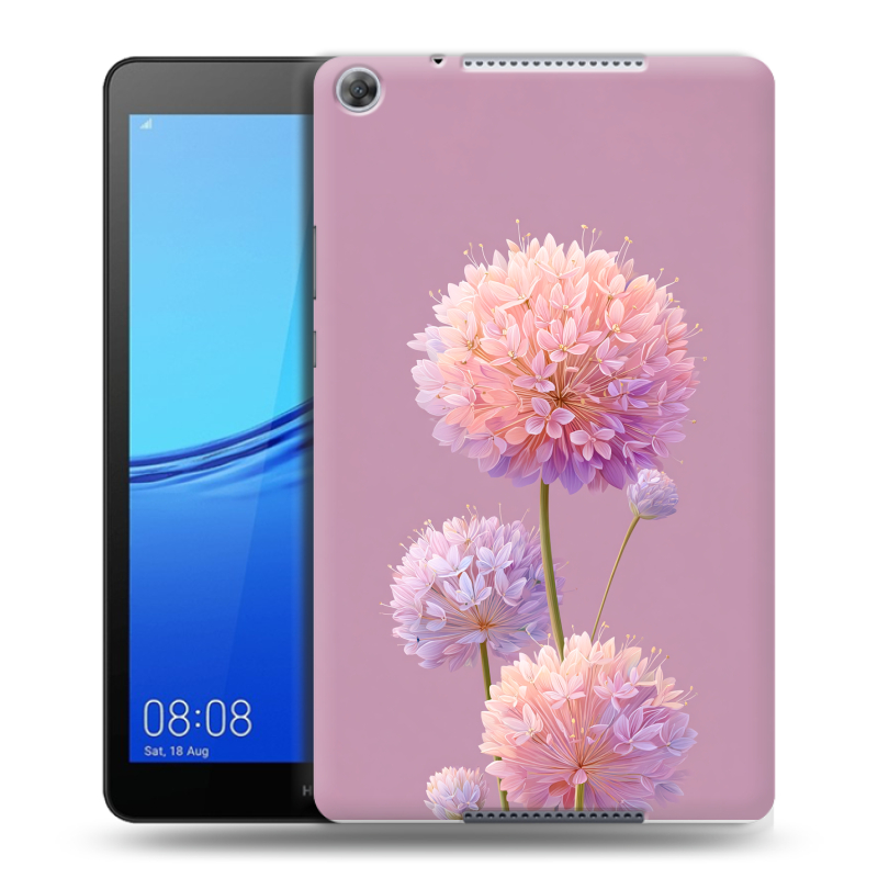 Силиконовый чехол на Huawei MediaPad M5 lite 8 с принтом Цветы Силиконовый чехол на Huawei MediaPad M5 lite 8 с принтом Цветы