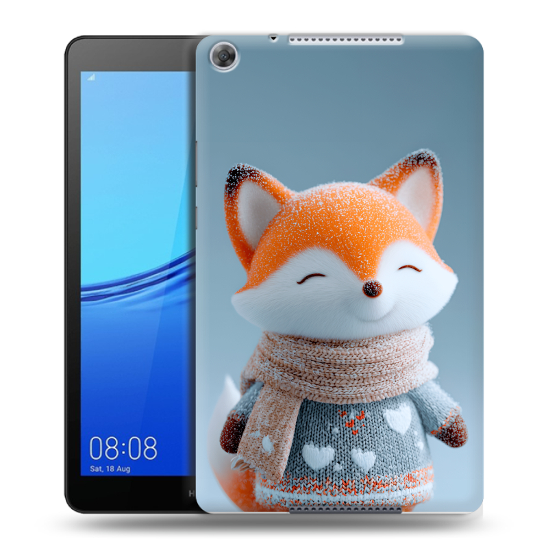 Силиконовый чехол на Huawei MediaPad M5 lite 8 с принтом Лиса Силиконовый чехол на Huawei MediaPad M5 lite 8 с принтом Лиса
