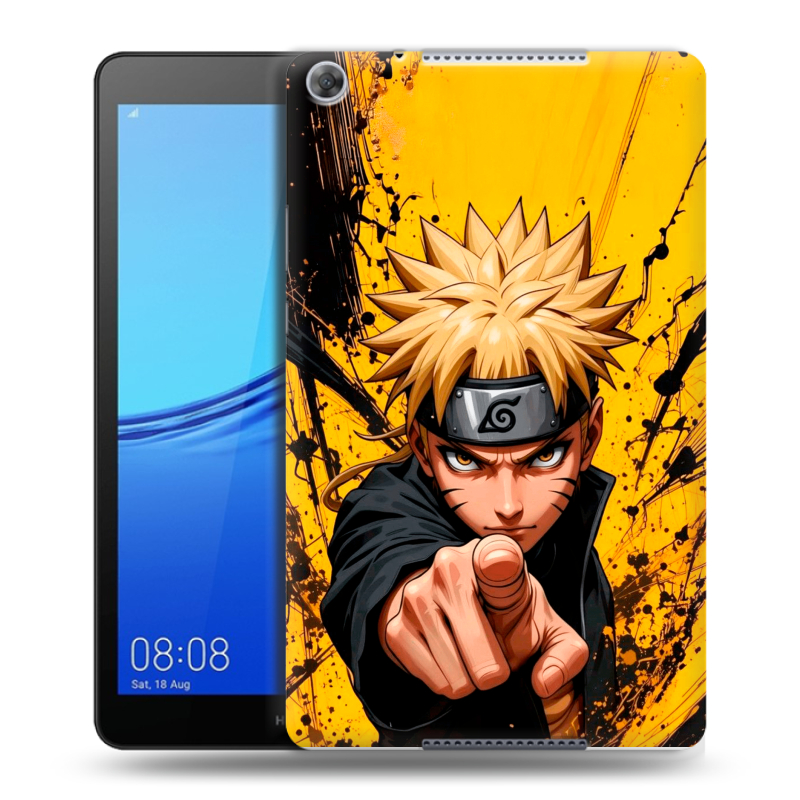 Силиконовый чехол на Huawei MediaPad M5 lite 8 с принтом Naruto Наруто Силиконовый чехол на Huawei MediaPad M5 lite 8 с принтом Naruto Наруто