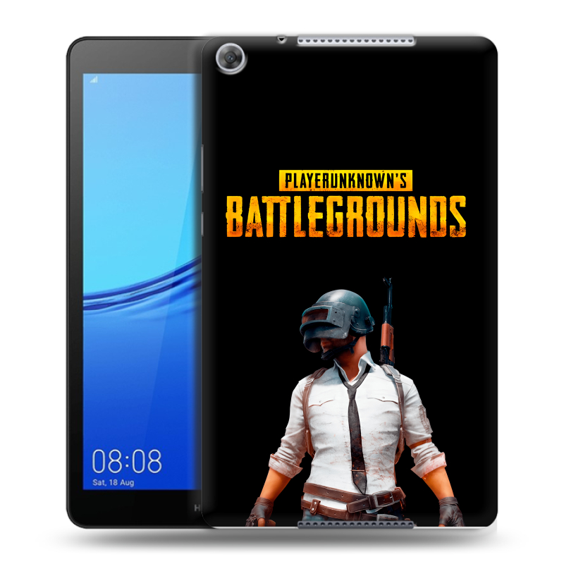 Силиконовый чехол на Huawei MediaPad M5 lite 8 с принтом PUGB ПАГБ Силиконовый чехол на Huawei MediaPad M5 lite 8 с принтом PUGB ПАГБ