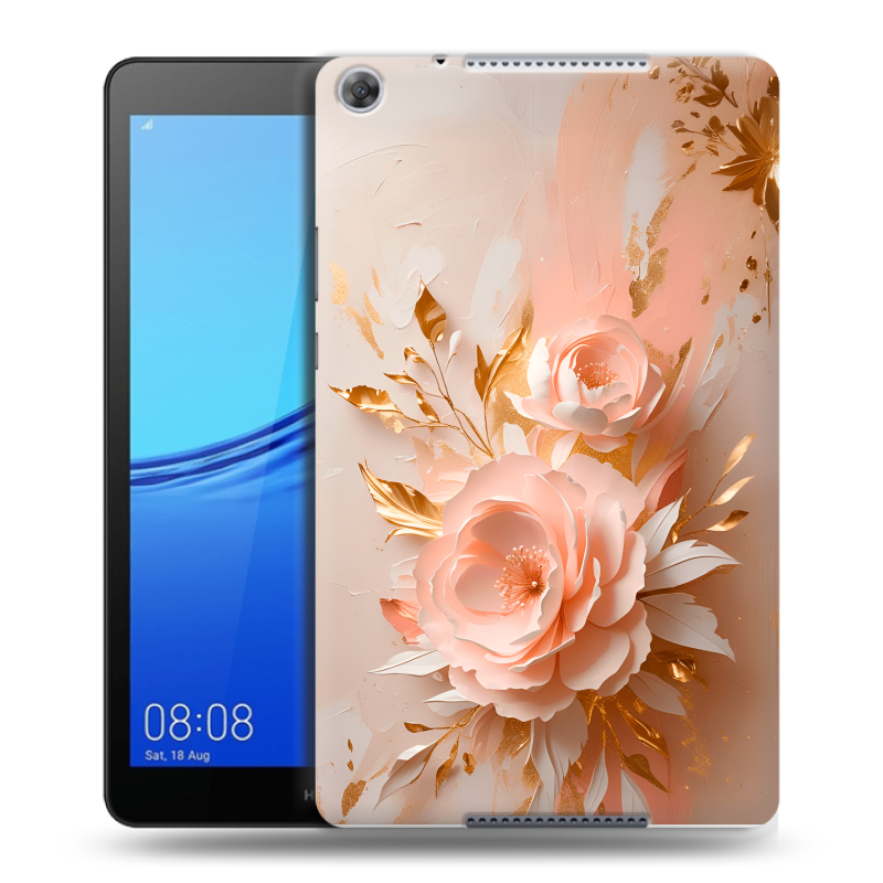 Силиконовый чехол на Huawei MediaPad M5 lite 8 с принтом женский Силиконовый чехол на Huawei MediaPad M5 lite 8 с принтом женский