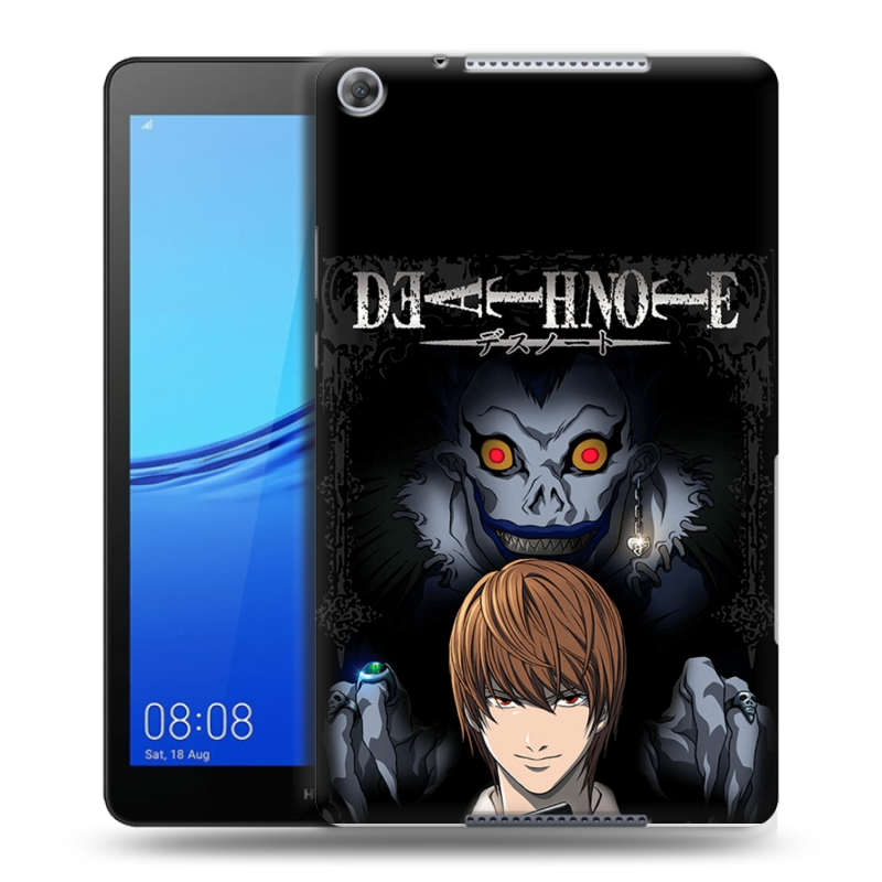 Силиконовый чехол на Huawei MediaPad M5 lite 8 с принтом Death note Тетрадь смерти Силиконовый чехол на Huawei MediaPad M5 lite 8 с принтом Death note Тетрадь смерти