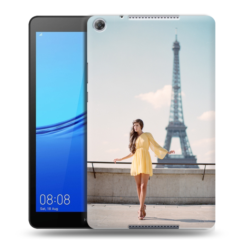 Силиконовый чехол на Huawei MediaPad M5 lite 8 с принтом Париж Силиконовый чехол на Huawei MediaPad M5 lite 8 с принтом Париж