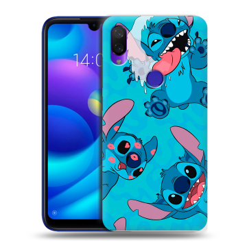 Силиконовый противоударный чехол на Xiaomi Mi Play с принтом Лило и Стич
