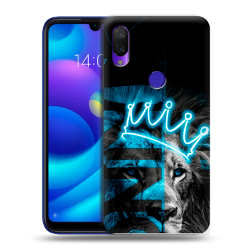 Силиконовый противоударный чехол на Xiaomi Mi Play с принтом Король лев Силиконовый противоударный чехол на Xiaomi Mi Play с принтом Король лев