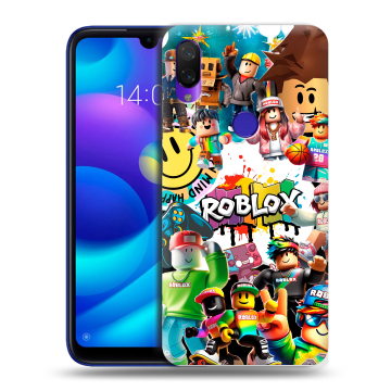 Силиконовый противоударный чехол на Xiaomi Mi Play с принтом Roblox Роблокс Силиконовый противоударный чехол на Xiaomi Mi Play с принтом Roblox Роблокс