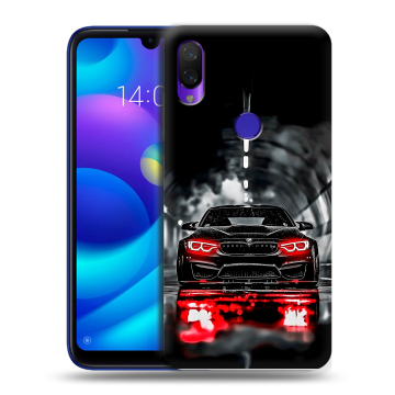 Силиконовый противоударный чехол на Xiaomi Mi Play с принтом BMW БМВ Силиконовый противоударный чехол на Xiaomi Mi Play с принтом BMW БМВ