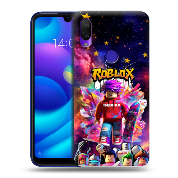 Силиконовый противоударный чехол на Xiaomi Mi Play с принтом Roblox Роблокс Силиконовый противоударный чехол на Xiaomi Mi Play с принтом Roblox Роблокс