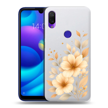 Силиконовый противоударный чехол на Xiaomi Mi Play с принтом для девушки Силиконовый противоударный чехол на Xiaomi Mi Play с принтом для девушки