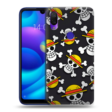 Силиконовый противоударный чехол на Xiaomi Mi Play с принтом One Piece Ван Пис Силиконовый противоударный чехол на Xiaomi Mi Play с принтом One Piece Ван Пис