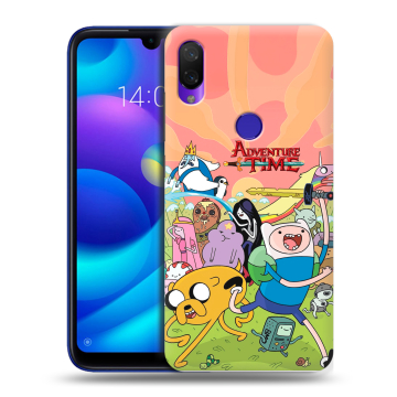 Силиконовый противоударный чехол на Xiaomi Mi Play с принтом Adventure time Время приключений Силиконовый противоударный чехол на Xiaomi Mi Play с принтом Adventure time Время приключений