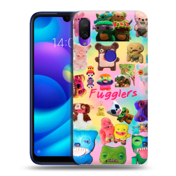 Силиконовый противоударный чехол на Xiaomi Mi Play с принтом Флагер Fuggler Силиконовый противоударный чехол на Xiaomi Mi Play с принтом Флагер Fuggler